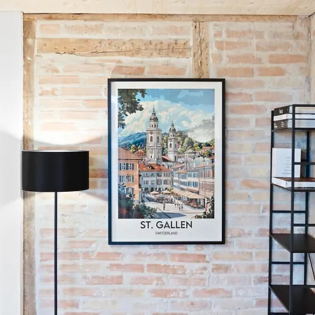 Bliv Grosszuegiges Altbaujuwel Im Zentrum Apartament St. Gallen